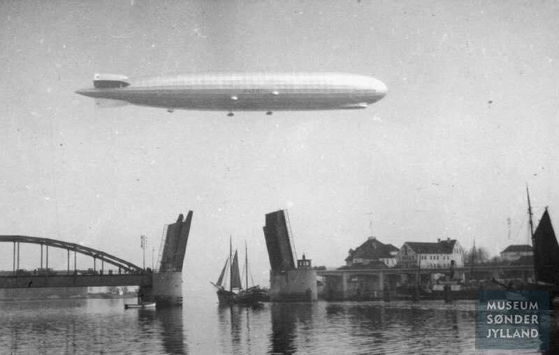 Graf Zeppelin over Sønderborg