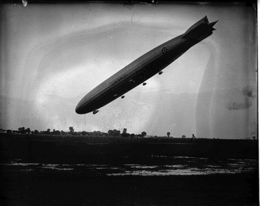 Shenandoah landing at Scott AFB