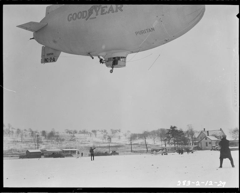 PIZZA HUT'S BIGFOOT BLIMP ACCIDENT.