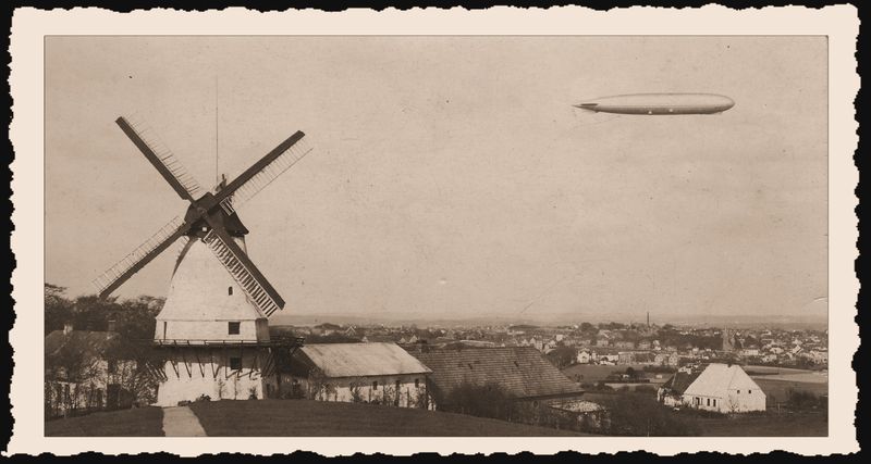 Graf Zeppelin departing Sønderborg